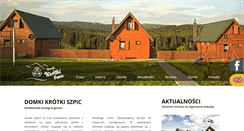 Desktop Screenshot of istebna-domki.pl